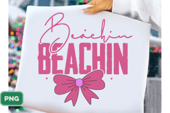 Beachin PNG Beachy Coquette Design: Elevate Your Creative Projects