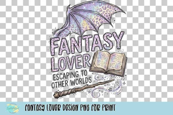 Fantasy Lover PNG: Enchanting Design for Magical Prints