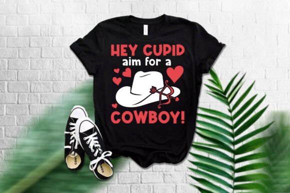 Hey Cupid T-Shirt Design: A Versatile Creative Asset