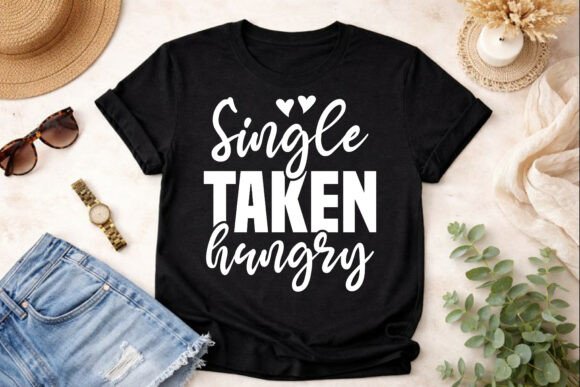 Single Taken Hungry SVG: A Modern Design Asset